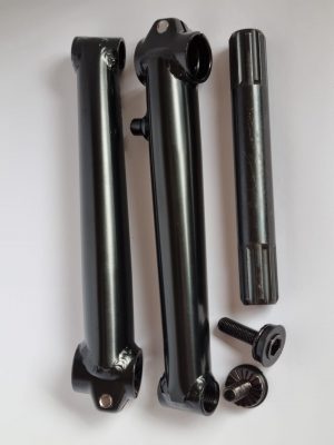 GT 3pc Cranks Black