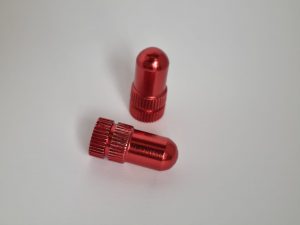 Valve Caps Red