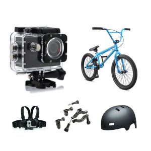 Mongoose L10 Bmx- Action Camera Bundle Deal
