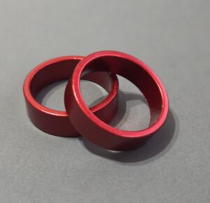 Headset Spacers Red
